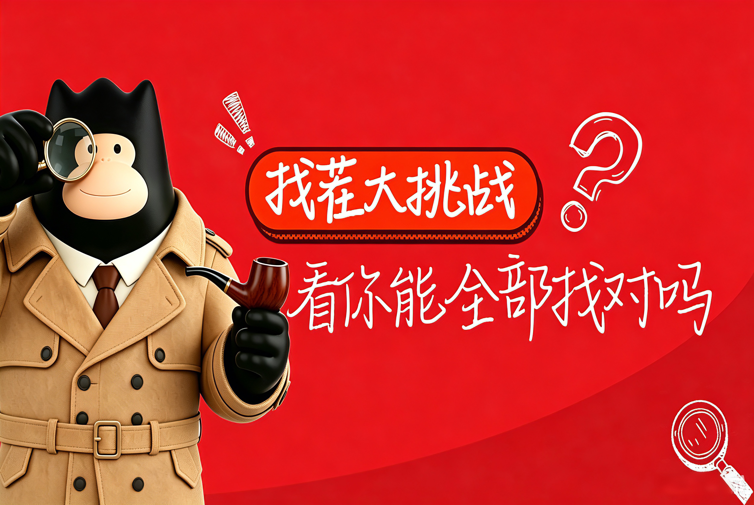 找茬大挑战 | 真假大王椰，看你能全部找对吗